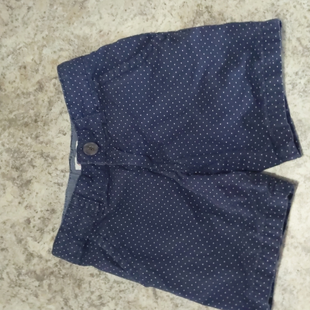Boys Blue Polk a dot shorts, Size 4